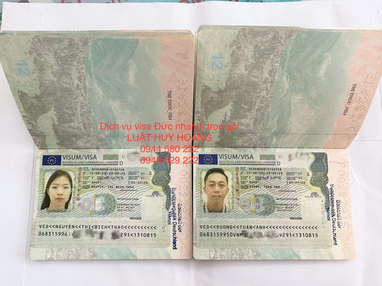 DỊCH VỤ XIN VISA ĐOÀN TỤ ĐỨC NHANH, TRỌN GÓI