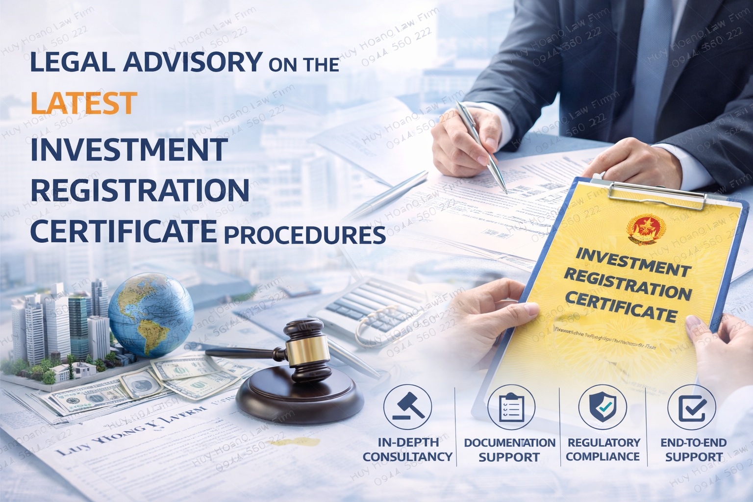 LEGAL ADVISORY ON THE LATEST INVESTMENT REGISTRATION CERTIFICATE PROCEDURES