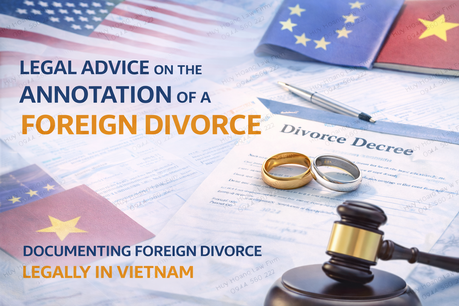 LEGAL ADVICE ON THE ANNOTATION OF A FOREIGN DIVORCE
